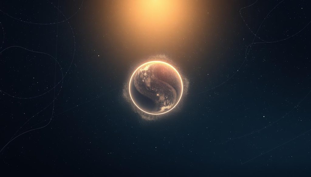 A detailed astrological illustration depicting the