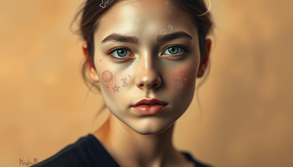 Striking portrait of a person born on October 17, 2025, set against a soft, dreamlike background. Warm, muted lighting creates an intimate, introspective atmosphere. The subject's face is depicted with delicate, painterly brushstrokes, conveying a sense of individuality and depth of character. Subtle hints of their horoscope and astrological influences are woven into the composition, providing insight into their personality and life journey. Overall, the image aims to capture the essence of the individual and the significance of their birth date, in line with the article's focus on "Who was born on October 17: character, compatibility, feelings, and life". Striking portrait of a person born on October 17, 2025, set against a soft, dreamlike background. Warm, muted lighting creates an intimate, introspective atmosphere. The subject's face is depicted with delicate, painterly brushstrokes, conveying a sense of individuality and depth of character. Subtle hints of their horoscope and astrological influences are woven into the composition, providing insight into their personality and life journey. Overall, the image aims to capture the essence of the individual and the significance of their birth date, in line with the article's focus on "Who was born on October 17: character, compatibility, feelings, and life".