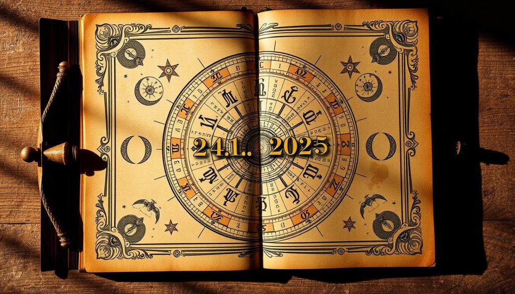 A visually striking and meticulously detailed calendar showcasing the date