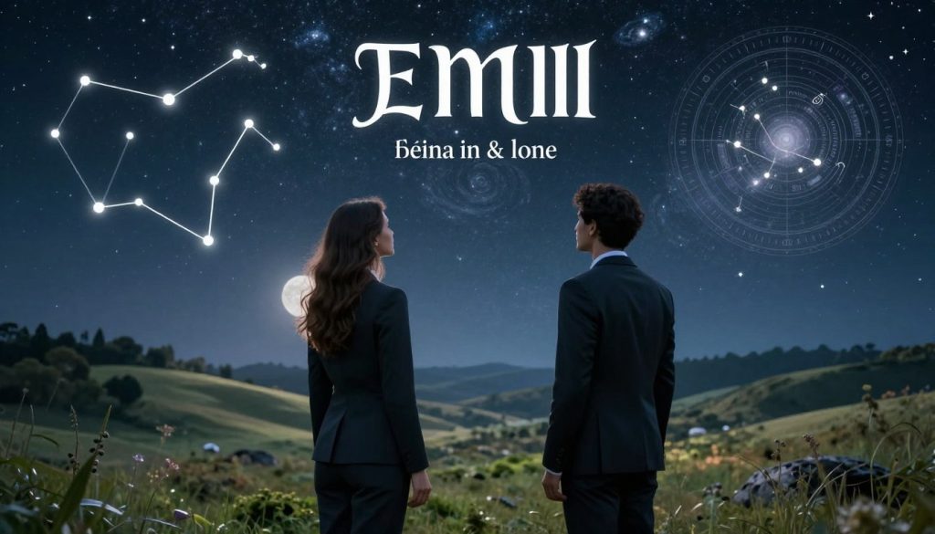 A mystical scene depicting the zodiac sign Gemini, focusing on the duality of its nature. In the foreground, two elegant figures represent the Gemini twins, dressed in professional attire, gazing at a starry sky filled with constellations. The middle ground features a lush landscape with gentle hills, symbolizing growth and potential, bathed in soft moonlight. In the background, a celestial theme with swirling galaxies and astrological symbols highlights the theme of horoscopes and future possibilities. The lighting is ethereal, with a cool color palette, creating a serene yet intriguing atmosphere. The overall composition invites contemplation of destiny and the uniqueness of Gemini traits, emphasizing the excitement of today’s horoscope and what the future may hold.